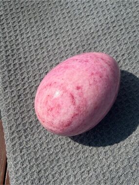 Light Pink Stone Egg